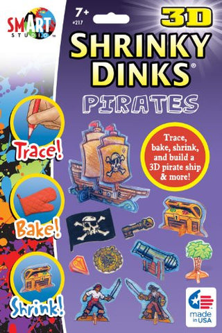 3D Shrinky Dinks Pirates