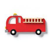 Embellish Your Story Fire truck Magnet