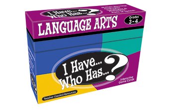 I HAVE...WHO HAS...? LANGUAGE GAME CARDS, BOXED (GR. 3-4)
