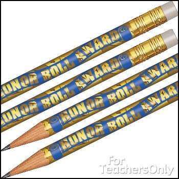 Foil Honor Roll Pencils