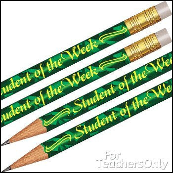 Foil Student Of The Week Pencils