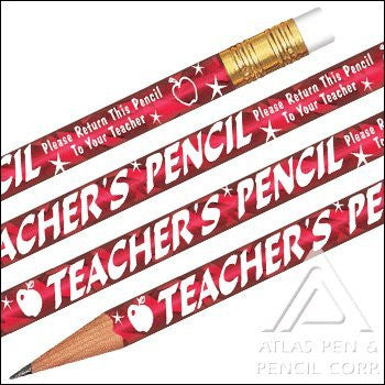 Foil Teacher's Pencils