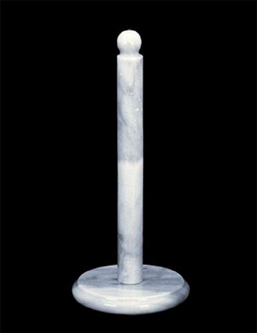 WHITE MARBLE - Deluxe Paper Towel Holder