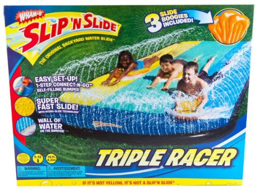 Slip ‘N Slide 16-Feet Triple Racer with 3 Slide Boogies