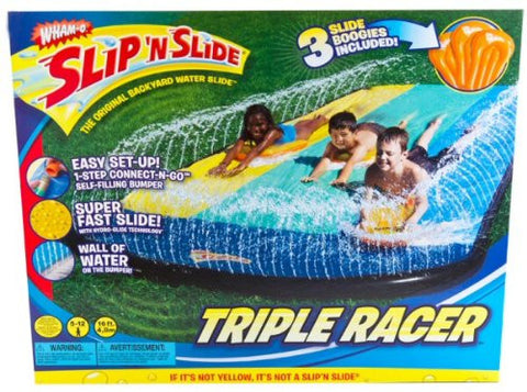 Slip ‘N Slide 16-Feet Triple Racer with 3 Slide Boogies