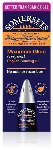 Somersets Original Shave Oil, .5 oz