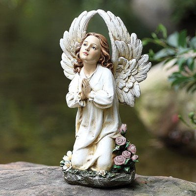 16" KNEELING ANGEL GARDEN STAT JOSEPH STUDIO