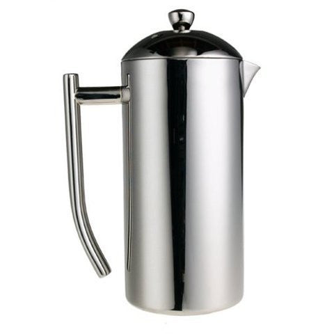 18/10 Stainless Steel French Press, mirror finish, 36 fl. oz.