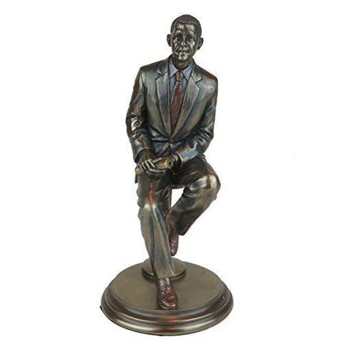 Mr. President (bronze), L 3 3/4", W 3 3/4", H 7 7/8"