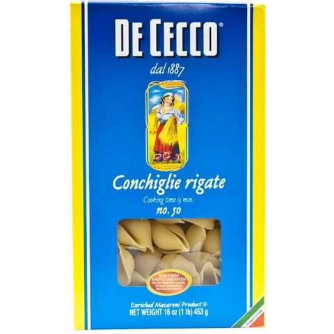 DeCecco Conchiliglie Rigate 16 oz