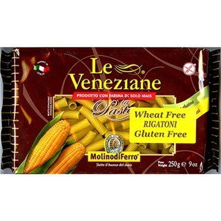 Le Veneziane Rigatoni Corn, 8.8oz