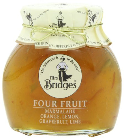 Mrs Bridges Four Fruit Marmalade, 12oz jar