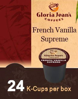Gloria Jean's® French Vanilla Supreme Coffee K-Cup® Packs, 24/Bx