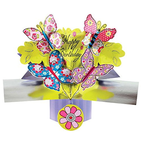 Second Nature Birthday – Butterflies, 4.75" x 6.75"