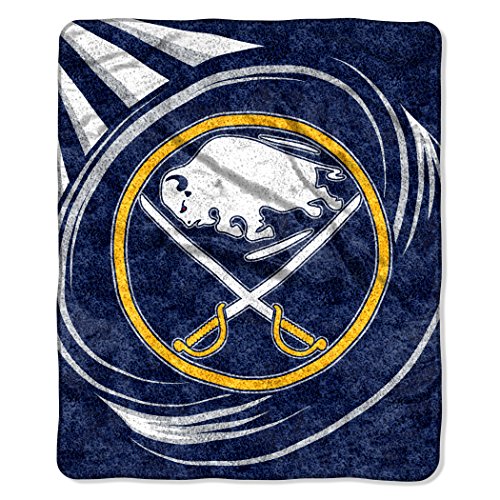 Buffalo Sabres NHL "Puck" Sherpa Throw 50" x 60"