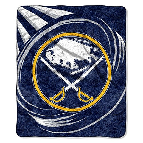 Buffalo Sabres NHL "Puck" Sherpa Throw 50" x 60"