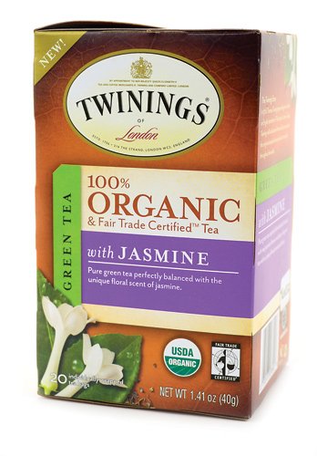 Organic Green Jasmine Tea, 20's