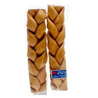 CASTOR & POLLUX Good Buddy Rawhide Braided Sticks 7-8" 9/2 PK