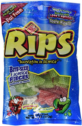 Rips Bite-Size Strawberry/Apple Pieces (4 oz. Peg Bag)