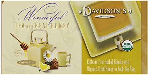 Davidson's Organics Meyer Lemon,Box of 100 individually wrapped Tea Bags