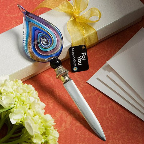 Murano Glass Collection Letter Opener Favors (Multi-Color)