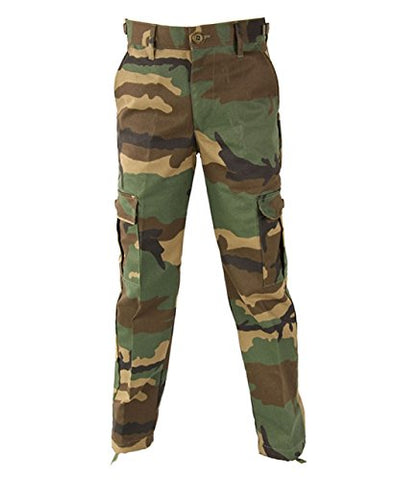 Kid's BDU Trouser Size 10 (Woodland)