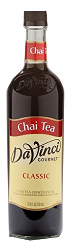 DaVinci Gourmet Chai Tea Concentrate Glass Bottle  750 mL