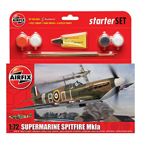 Airfix Supermarine Spitfire MkIa Gift Set, 1:72