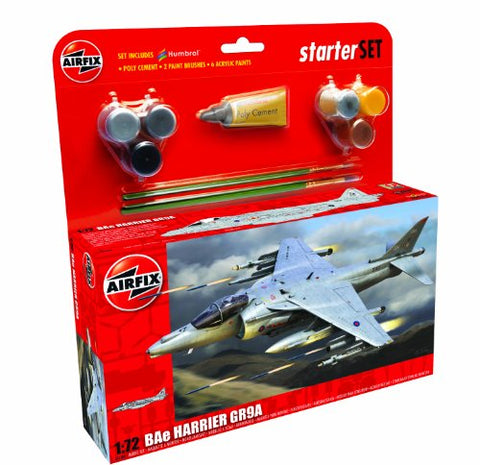 Airfix- Large Starter Set - BAe Harrier GR9A 1:72,