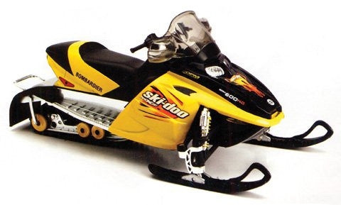 NEW RAY SKI-DOO MXZ REV SNOWMOBILE TOY