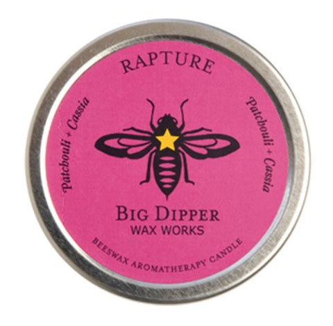 Beeswax Aromatherapy Tin 1.7 oz, Rapture