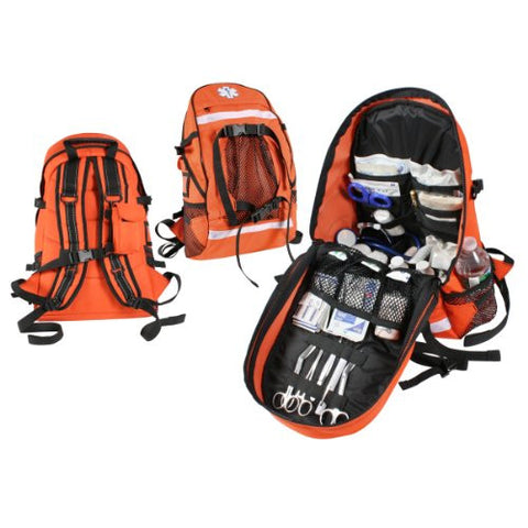 Orange E.M.S. Trauma Backpack