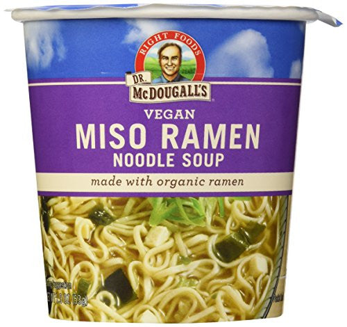 Big Cup Soups Miso, Garlic Ginger w/ Noodles - 1.9 oz