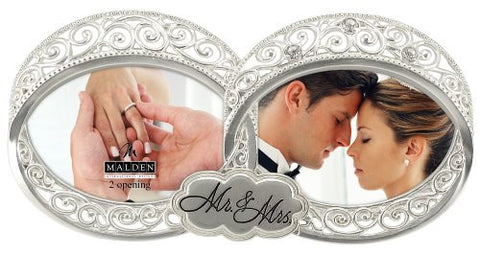 Double Wedding Ring 2-Opening Picture Frame