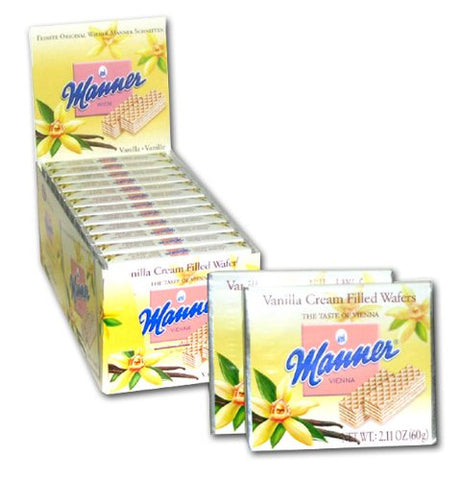 Vanilla Wafers 2.54 OZ, 12/pack