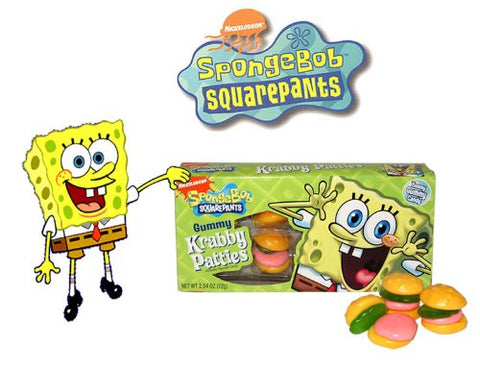 Gummy Krabby Patty Candy 2.54 Oz. Theater Box