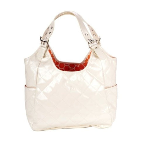 JP Lizzy Navy Mandarin Satchel Diaper Bag (Dreamsicle / One Size)