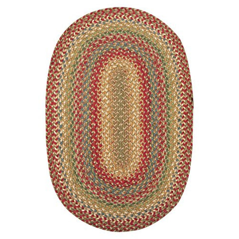 Azalea Jute Braided Rugs 8' x 10' Oval