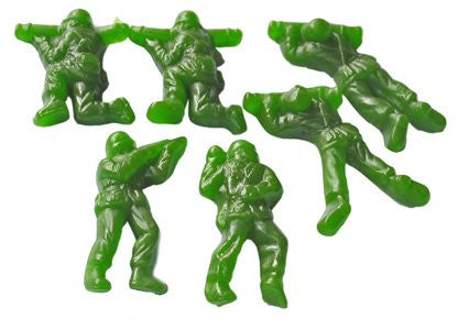 Gummi Green Army Men 1.5 LB