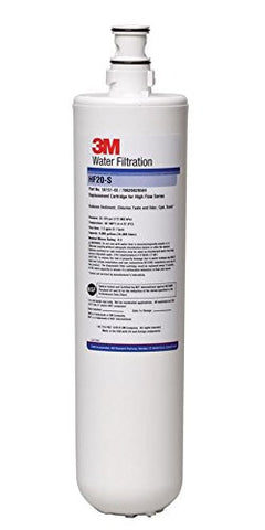 3M Water Filtration Products Replacement Filter Cartridge, Model HF20-S