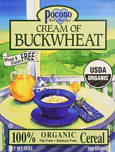 Hot Cereal, Wheat & Gluten Free Cream of Buckwheat 100% Organic 13oz