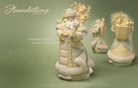Foundations Nature Masterpiece Santa Figurine