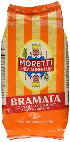 Molini Riuniti Moretti Polenta, Bramata (Coarse Yellow), 500 gr/1.1 lb