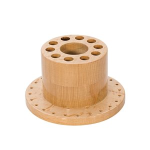 ROUND WOOD TOOL STAND