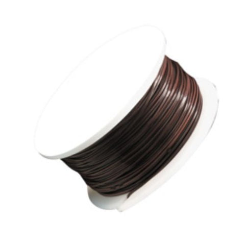 ARTISTIC WIRE SPOOL - 20 GAUGE - BROWN