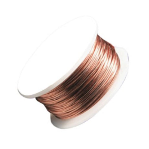 ARTISTIC WIRE SPOOL - 18 GAUGE - BARE COPPER