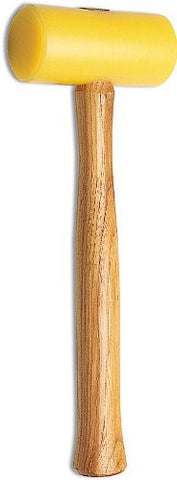 YELLOW PLASTIC MALLET, 1-1/4"