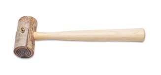 RAWHIDE MALLET, 1" - SIZE 0