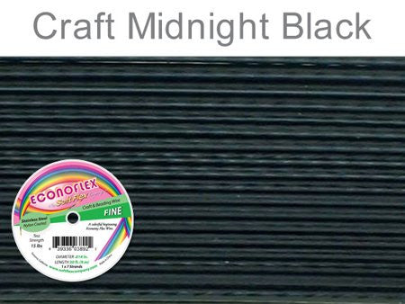 ECONOFLEX- .014 DIA, 30FT- MIDNIGHT BLACK
