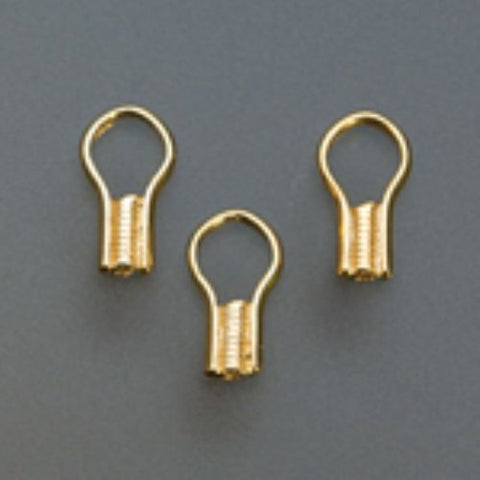 EZ CRIMO END, GOLD PLATED-PK/80
